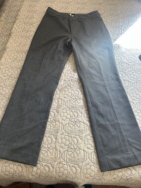 GAP Straight Leg Women's Pants in Charcoal Gray